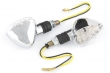 1001-052 LED Richtingaanwijzer Little Duke Kort Chromed